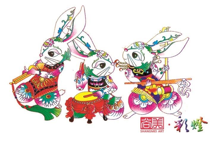 2023年兔年花燈、兔年彩燈設(shè)計(jì)方案卡通元素參考