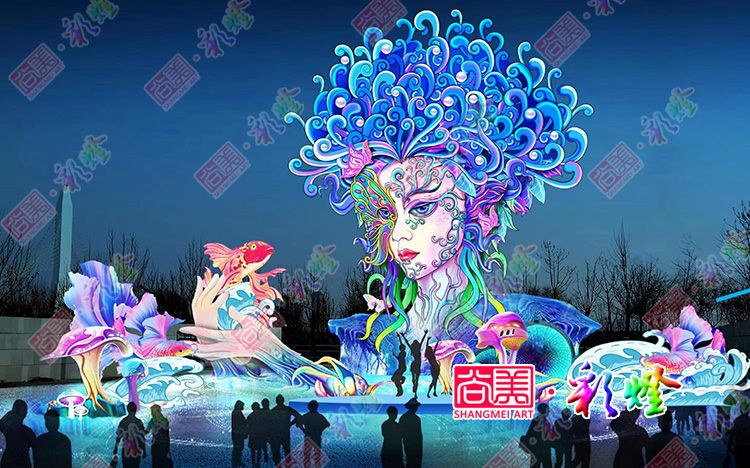 如何用自貢彩燈打造網(wǎng)紅打卡景點？