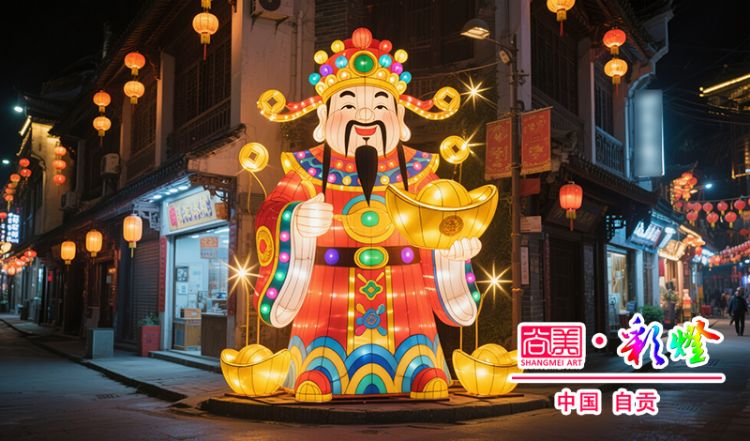 自貢彩燈工藝的彩燈花燈適合放置在哪些場(chǎng)景？